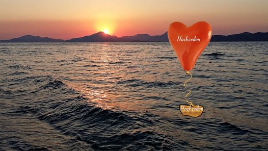 Hier sehe Sie das Meer